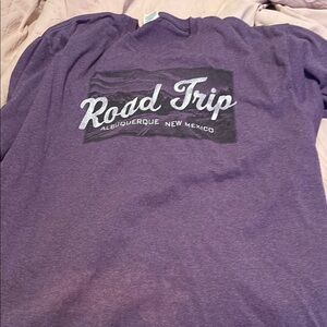 Purple Road Trip Graphic T-Shirt